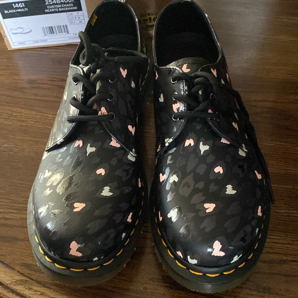 Doc Martens custom chaos hearts